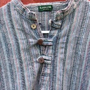 NWOT Kathmandu Imports Woven Long Sleeved Shirt